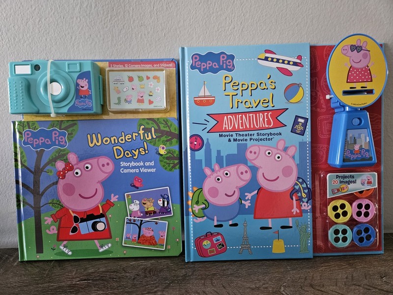 Hasbro Peppa Pig Wonderful Days & Travel Adventures Storybook Sets 2022 Ages 4-7