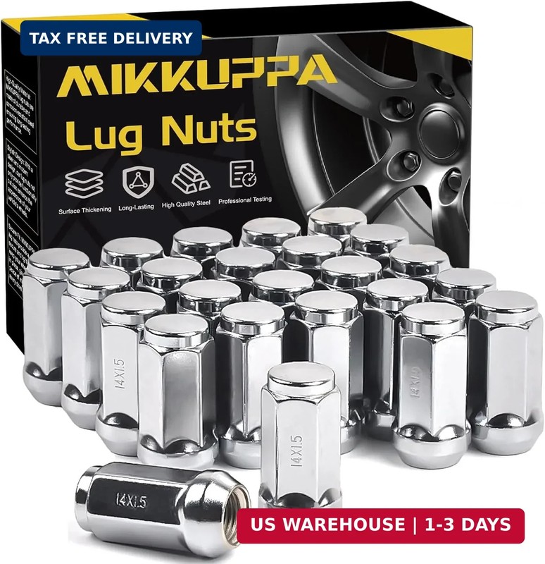 MIKKUPPA M14x1.5 Lug Nuts – Replacement for Chevy Silverado 1500 Traverse Colora