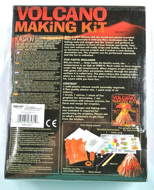 4M Kidz Labs Volcano Making Kit (SEALED) gallery