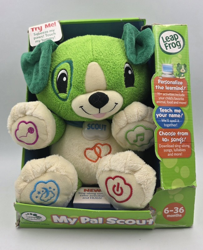 LeapFrog My Pal Scout Interactive Plush Toy (Brand New | NIB | Damaged Box)