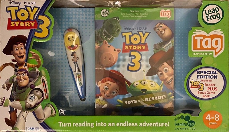 LeapFrog Tag Special Edition Toy Story 3 Reader with Toy to the Rescue Mini-Book