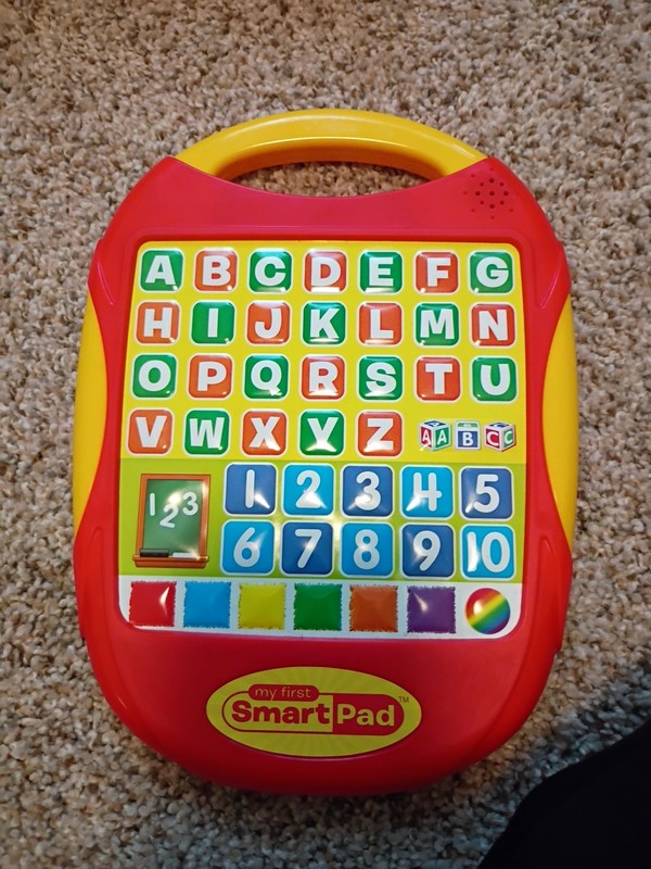 My First Smart Pad Electronic Activity Toy Interactive Learning Colors Numbers