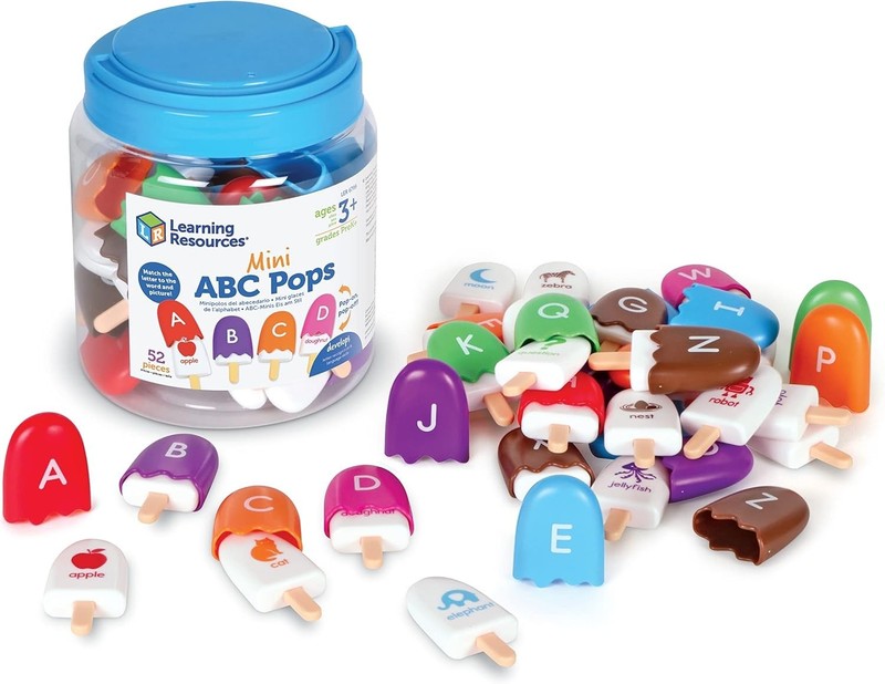 Mini ABC Pops – Alphabet Toys, ABC Puzzle, Phonics Games for Toddlers, Fine M... gallery