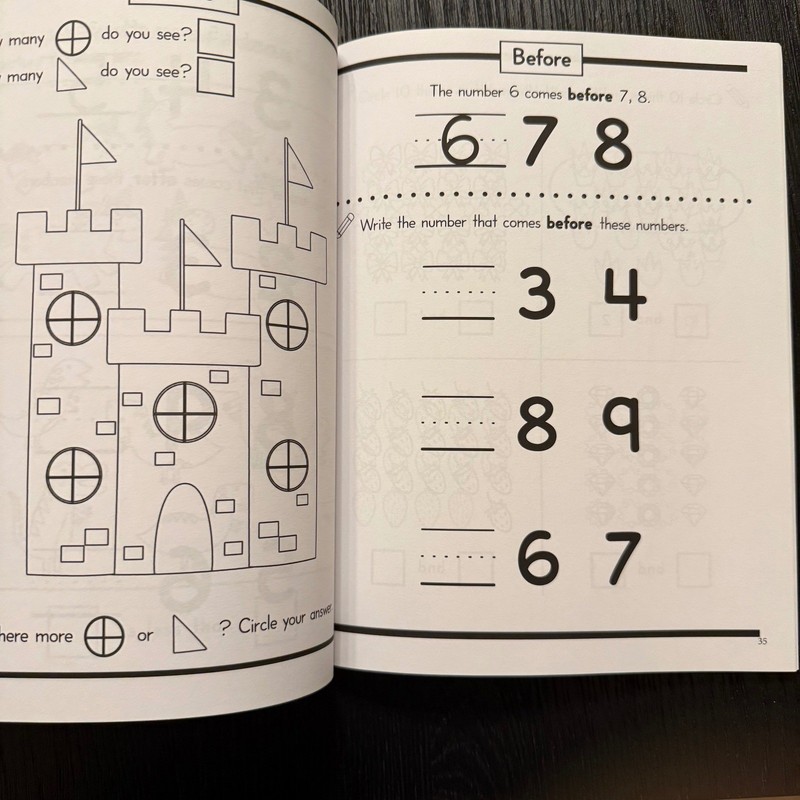 Kindergarten Math Workbook Ages 5–7 Modern Kid Press Addition Money Time NEW gallery