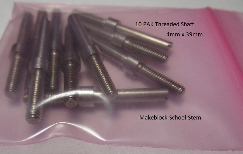 10 PAK Makeblock Threaded Shaft 4mm x 39mm * Open Source gallery