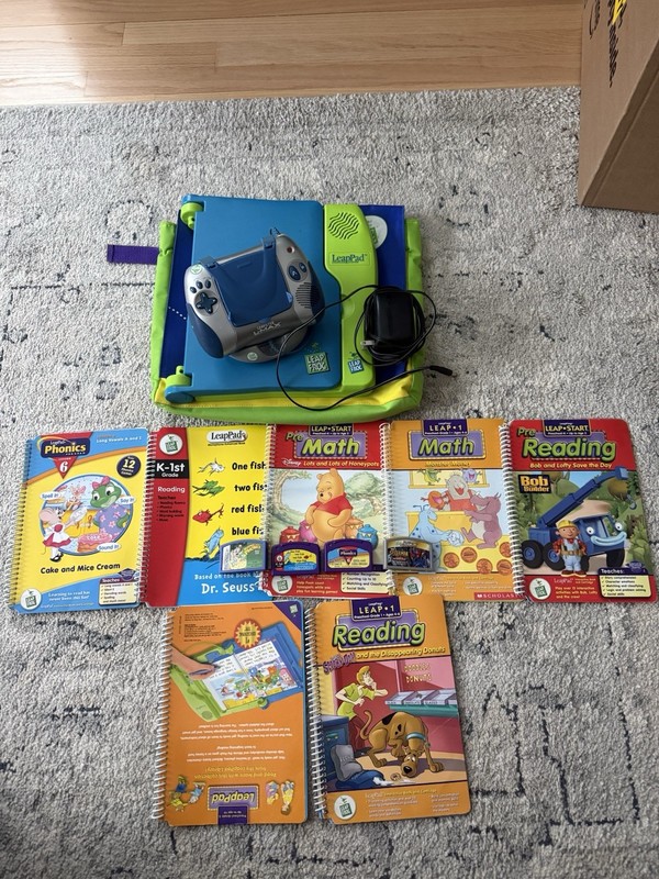 2001 Leapfrog LeapPad Learning System And Leapster L-MAX