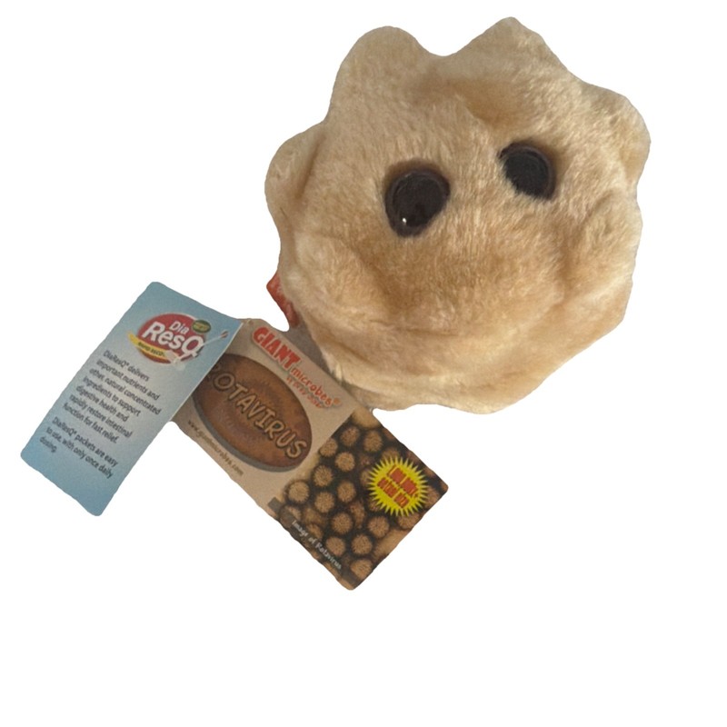 GIANTmicrobes Rotavirus Plush Educational Toy 2012 Ages 8 and Up