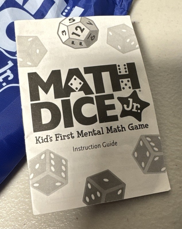Think Fun Math Dice Junior Game for Boys and Girls Age 6 and Up Learning Tool U6 gallery