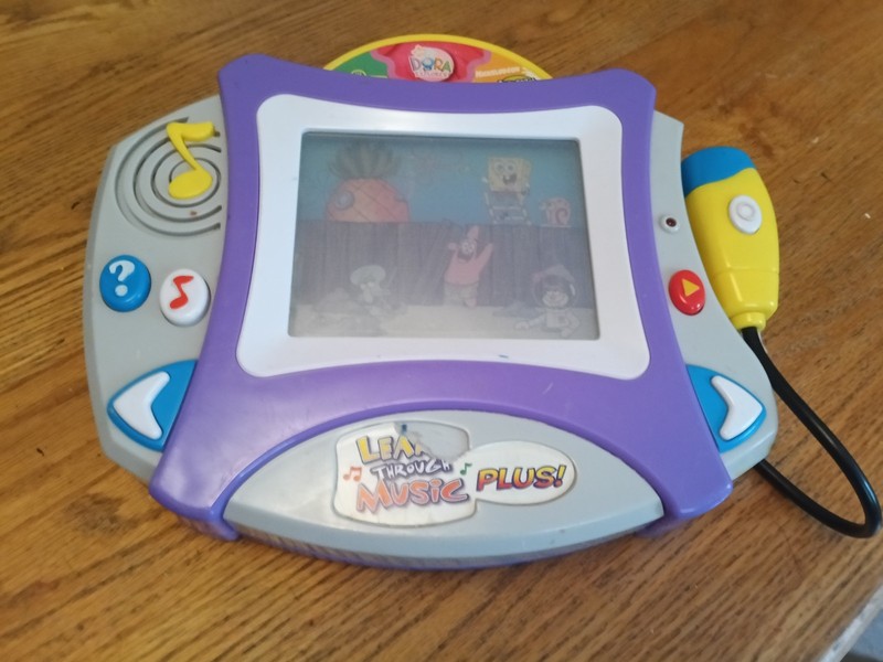 2004 Mattel Learn Through Music Plus 1 Cartridge Sesame Street Nickelodeon Works