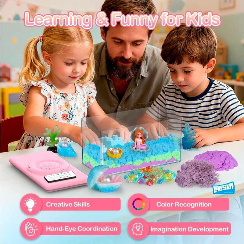 NIB Kids Mermaid Terrarium Stem Science Educational Kit gallery