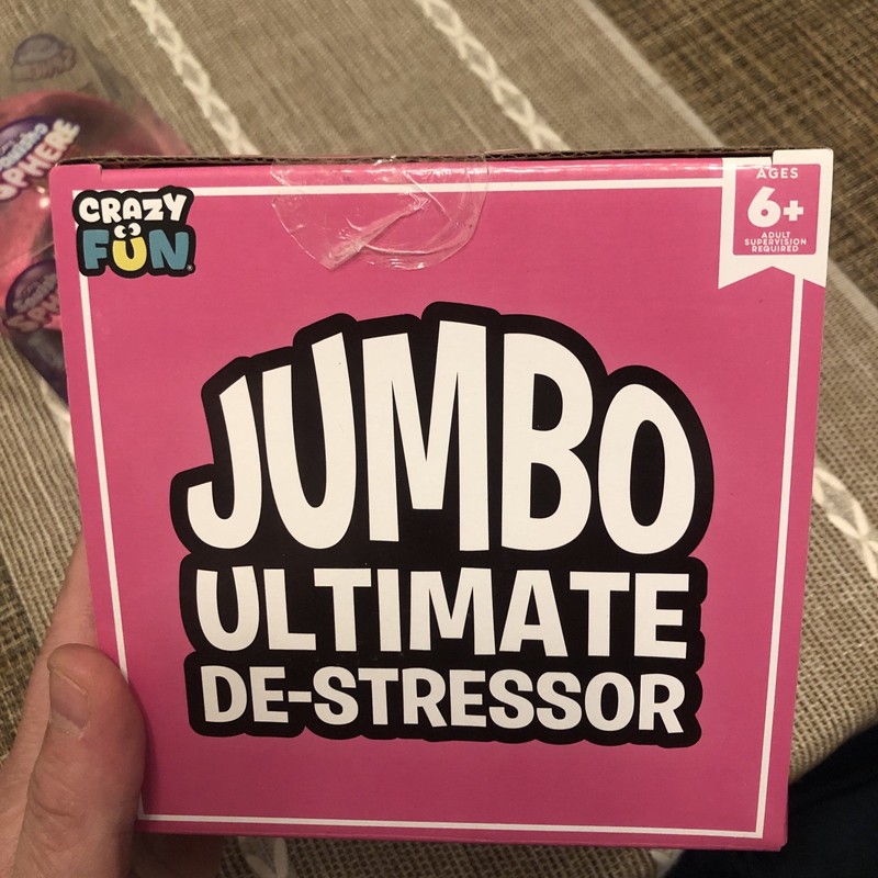 Viral ORB Squish-O-Sphere & Crazy Fun Jumbo Ultimate De-Stressor Ball HTF gallery