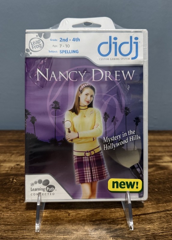 LeapFrog, Didj Custom Gaming System NANCY DREW: MYSTERY IN THE HOLLYWOOD HILLS