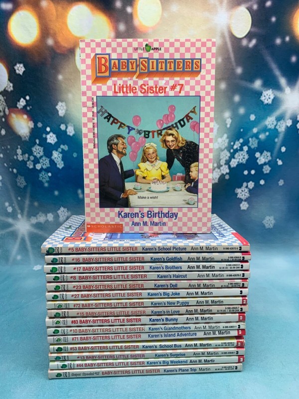 Babysitters Little Sister Scholastic Club Lot Complete Series Pick & Choose Set
