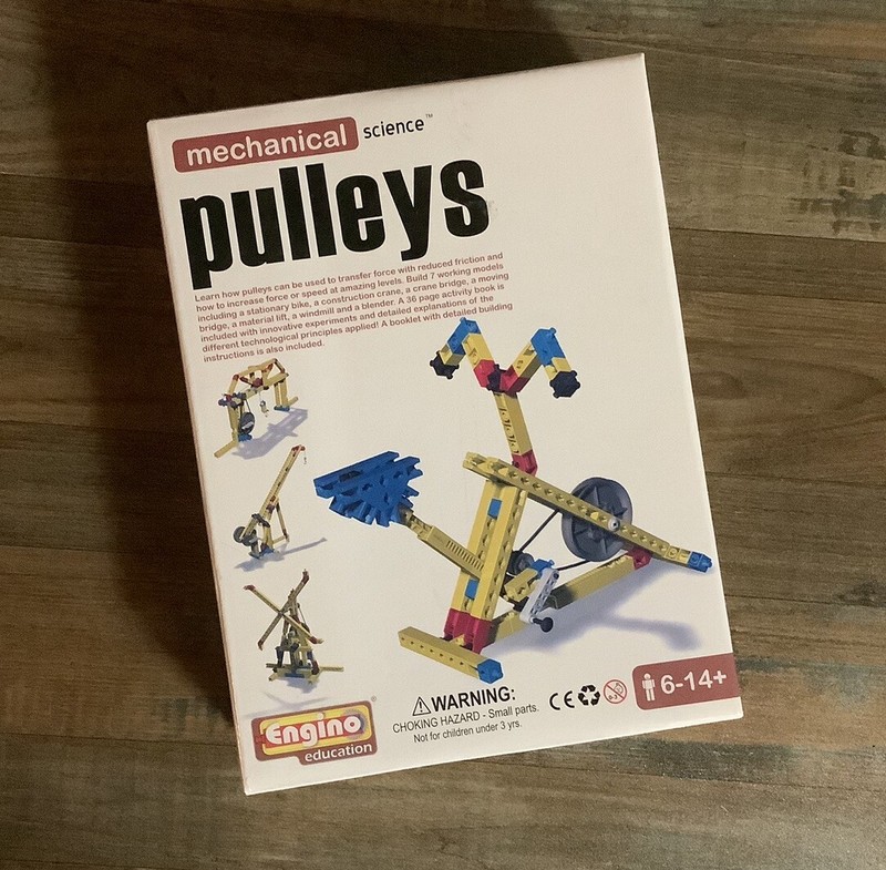 Engino Education Mechanical Science Pulleys Toy