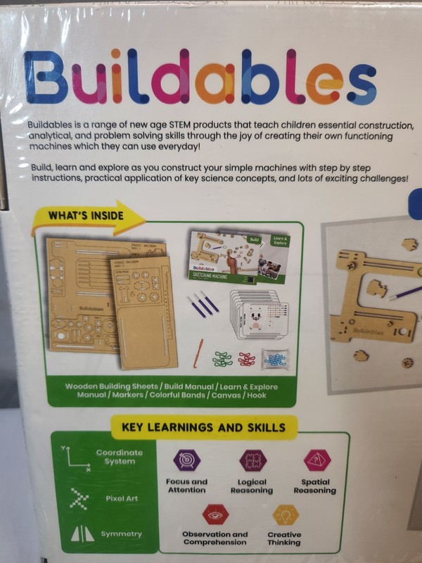 Skillmatics Buildables Sketching Machine STEM Learning Ages 8-Up - New gallery