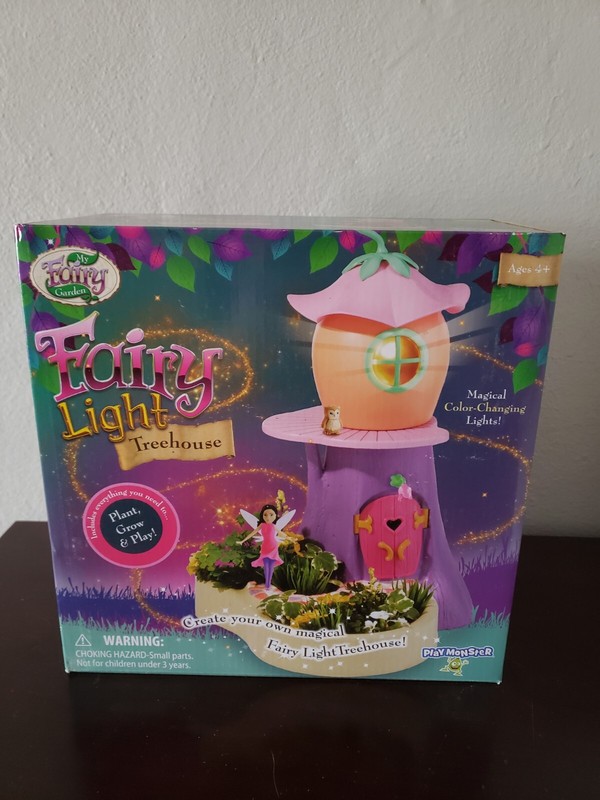 My Fairy Garden Light Treehouse Playset with Color Changing Light 3645