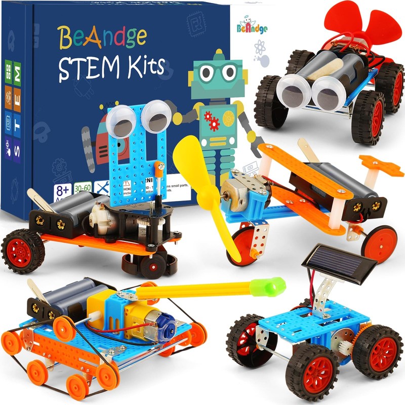 STEM Kits for Kids Crafts 6-8 8-12, Boys Gifts Toys for 6 7 8 Year Old Boy Bi…