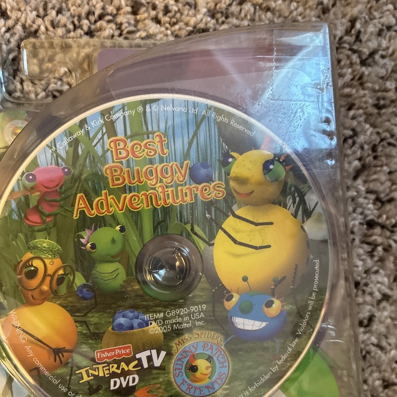 FIsher Price InteracTV DVD Based Learning System Best Buggy Adventures - NEW gallery