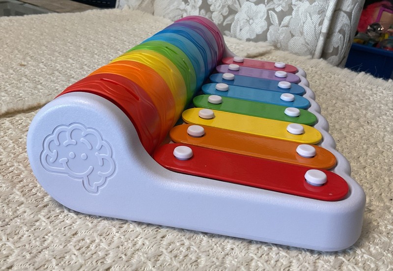 Fat Brain Toys ROCK 'N ROLLER PIANO: Enhances Motor Skills, Popular Line of Toys gallery