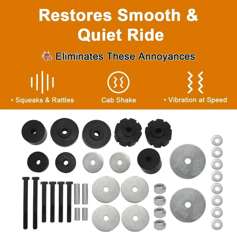 36 Pcs Cab Body Mount Kit for Ford F100 F250(1967-1972), Replacement for C7TZ... gallery