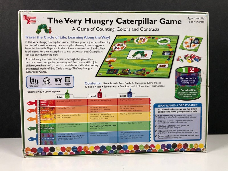 The Very Hungry Caterpillar Game Eric Carle Mathematics Coordination Play Learn gallery