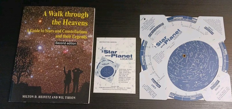 Astronomy LOT Star & Planet Locator + A Walk Through the Heavens Guide