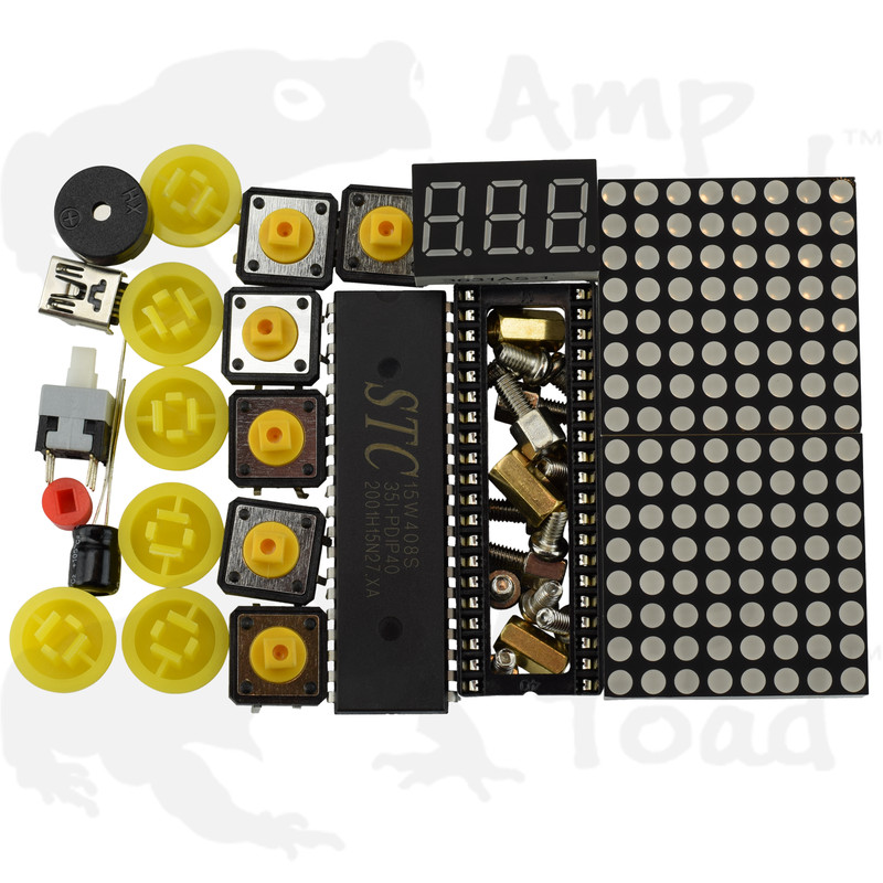 DIY Retro Game Soldering Kit - STEM [SOLDERING REQUIRED] gallery
