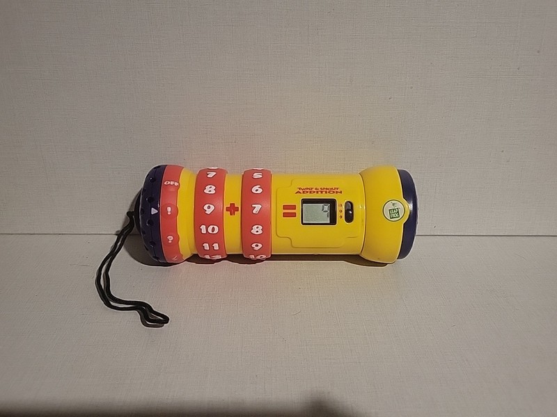 LeapFrog Twist & Shout Addition Handheld Game Learning System Vintage 2001 Works