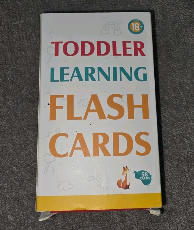 Flash Cards for Kids Alphabet Toddlers Early Learning Educational First Word ABC