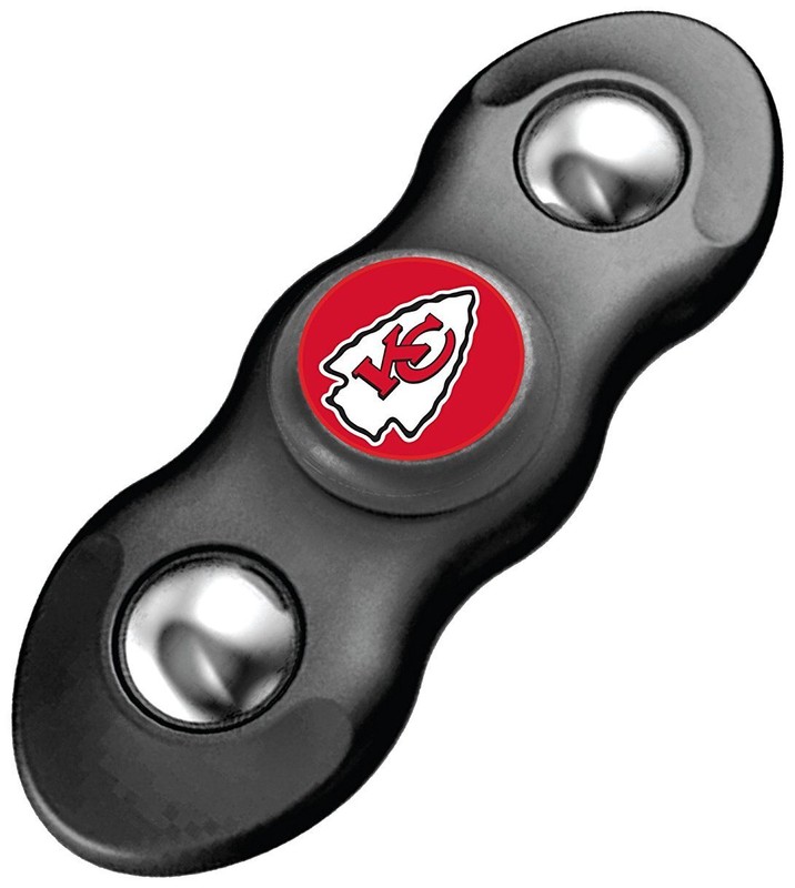 Aminco NFL Licensed Kansas City Chiefs 2-Prong Fidget Spinner