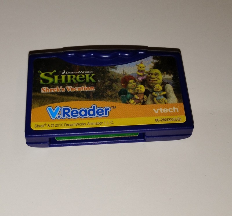 VTech V. Reader Dreamworks Shrek: Shrek's Vacation E Book 5-7 Years Untested gallery
