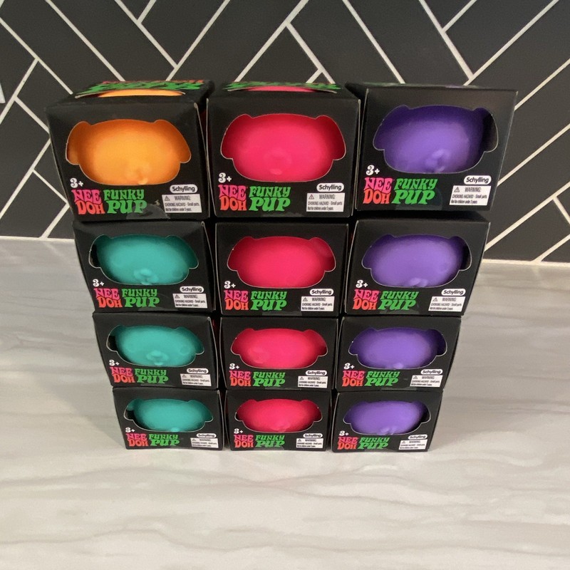 NeeDoh Funky Pup Lot of 12