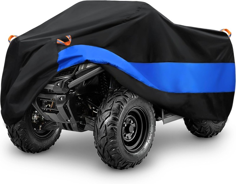 MORNYRAY ATV Cover Waterproof Heavy Duty Universal Quad Cover Outdoor Storage Co