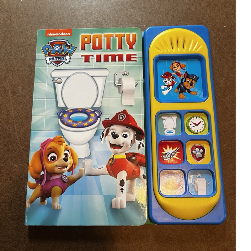 Nickelodeon PAW Patrol Potty Time PI Kids Play-a-Sound Book