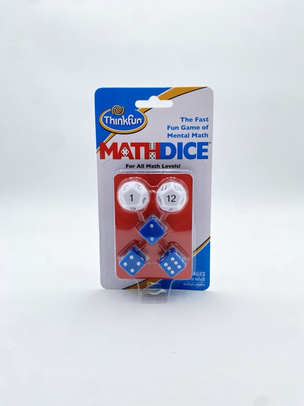 Fun Math Dice Game Mental Math Skills Educational Fun for All Ages New ThinkFun