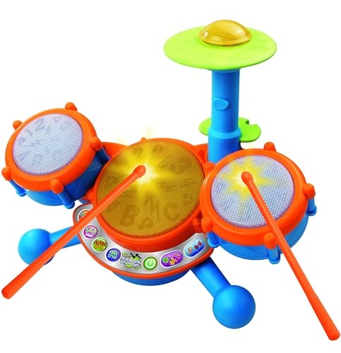 VTech KidiBeats Kids Drum Set Orange gallery