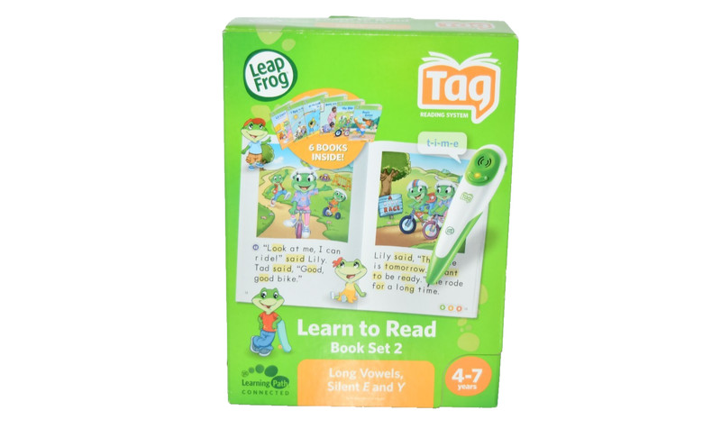 LeapFrog Tag & LeapReader Learn to Read Set 2 ~ Long Vowels ~6 Book Set - NEW gallery