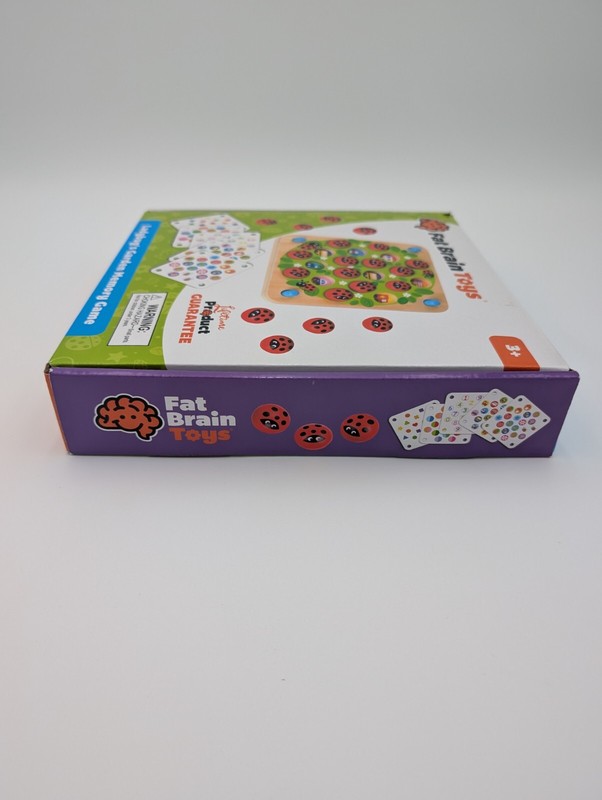 Fat Brain Toys- Ladybug’s Garden Memory Game - Wooden gallery