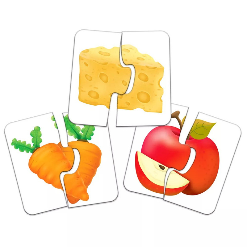 Match It Toddler Puzzle Self-Correcting Puzzle Sets - Things I Eat - Ages 2+ gallery