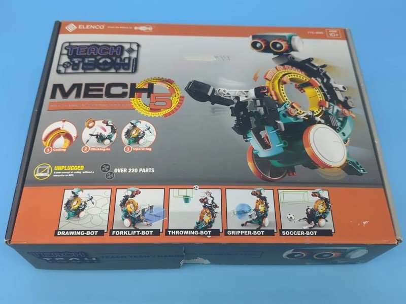 Teach Tech TTC895 Mech-5 Mechanical Coding Robot