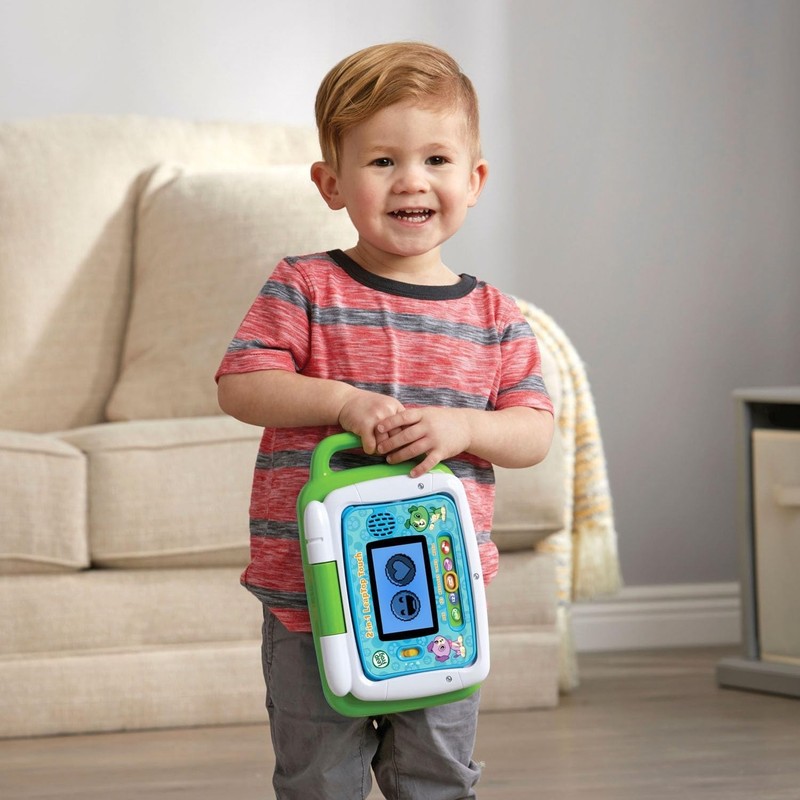 Interactive 2-in-1 LeapTop Touch in Green - Perfect Educational Toy for Toddlers gallery