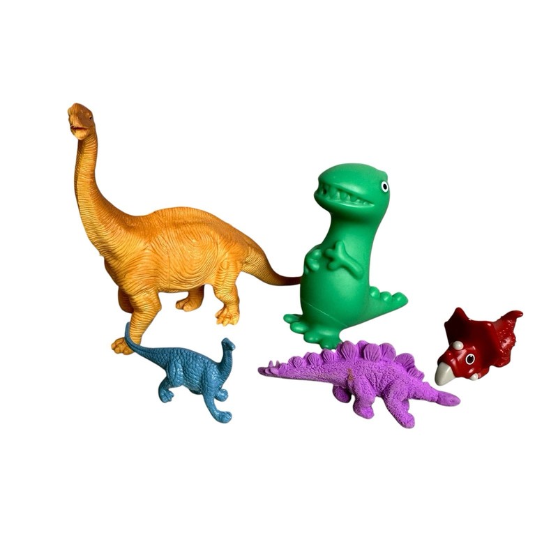Mixed Lot of Toy Farm Animals, Zoo Animals, Dinosaurs and Sea Creatures gallery