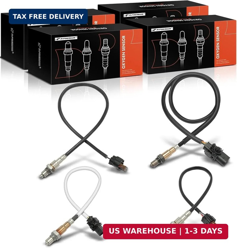 A-Premium 4PCS Upstream & Downstream O2 Oxygen Sensor Compatible with Ford Trans