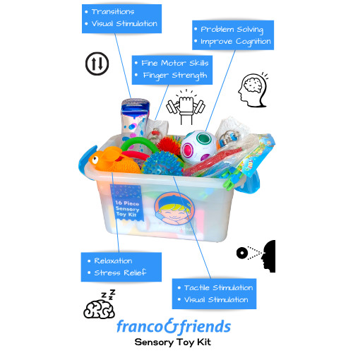 Franco & Friends Autism Sensory Toy Kit gallery