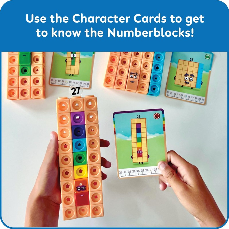 Hand2Mind Mathlink Cubes Numberblocks 21-30 Activity Set 20 Preschool Learning gallery