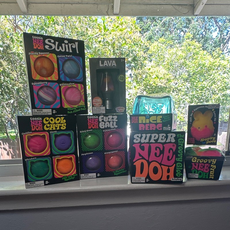 NeeDoh Tactile Squeeze Toys Lot of 8