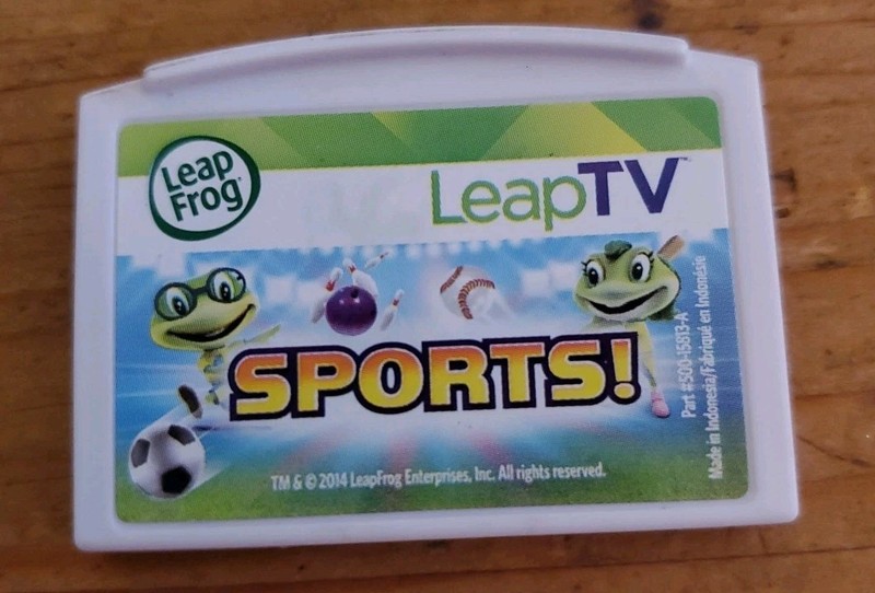 LeapFrog LeapTV Sports Game –Cartridge 2014– Ages 4-7 Years Educational