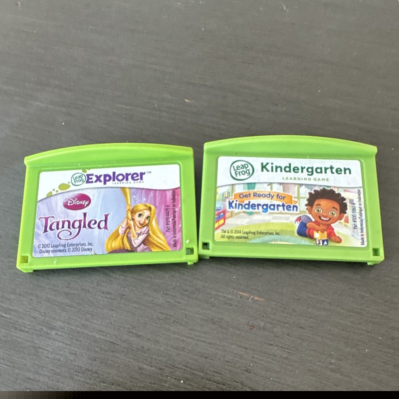 LeapFrog Leapster Explorer: Disney Tangled & Kindergarten Games 4-7