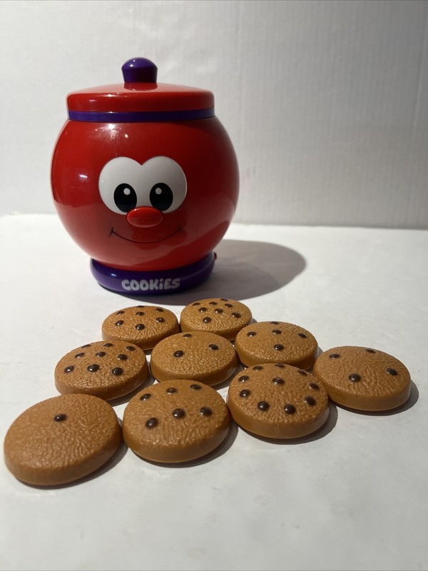 The Learning Journey Learn with Me Count and Learn 9 Cookies Jar Plastic