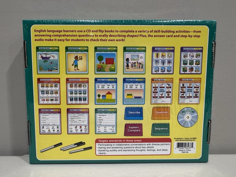 Lakeshore English Language Development Skill Building Speaking & Listening New gallery